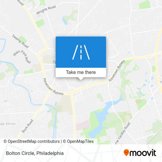 Mapa de Bolton Circle