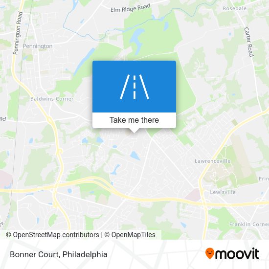 Mapa de Bonner Court