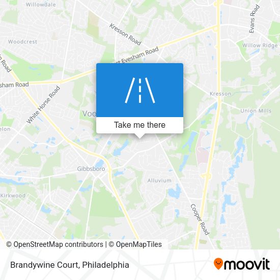Mapa de Brandywine Court