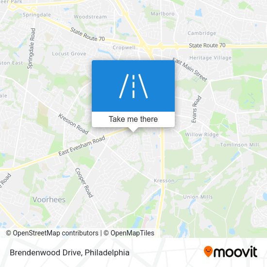 Mapa de Brendenwood Drive