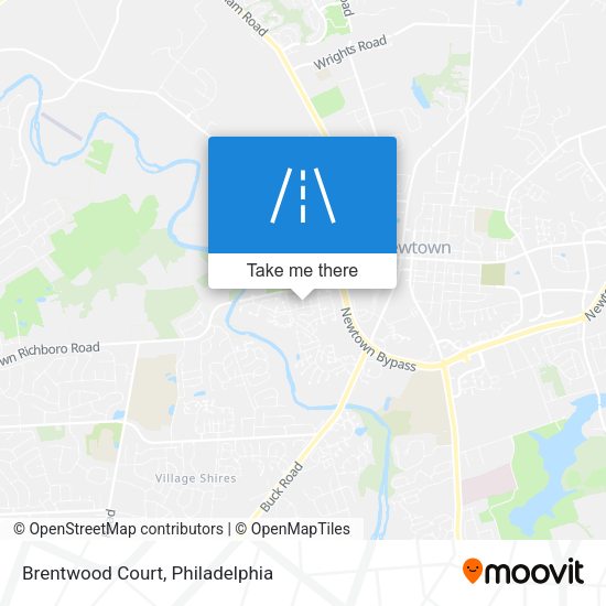 Mapa de Brentwood Court