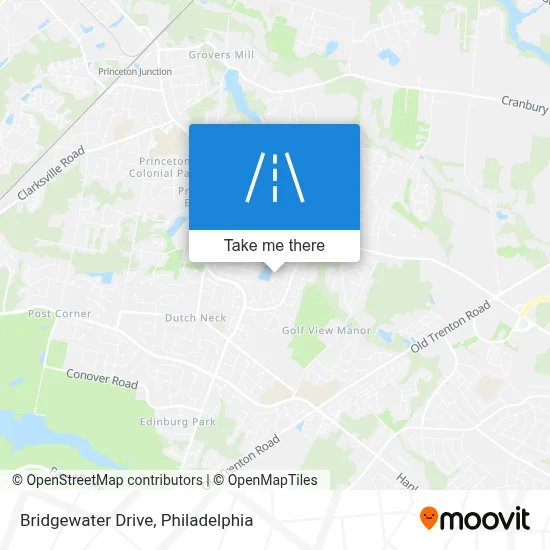 Bridgewater Drive map