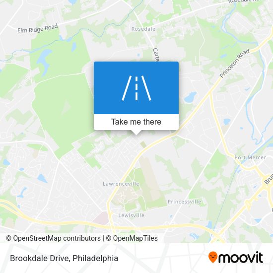 Mapa de Brookdale Drive