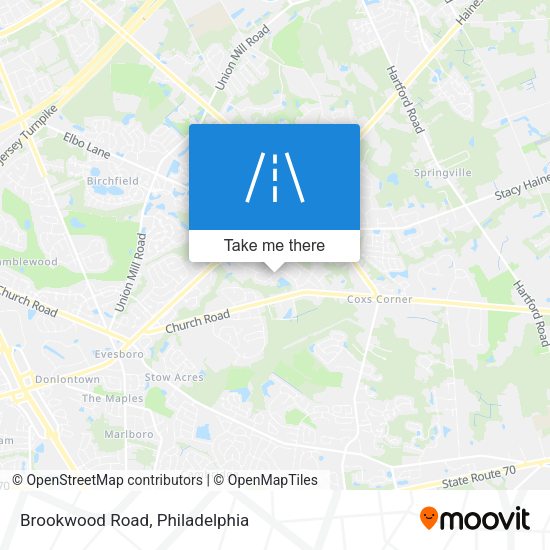 Mapa de Brookwood Road