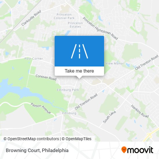 Browning Court map