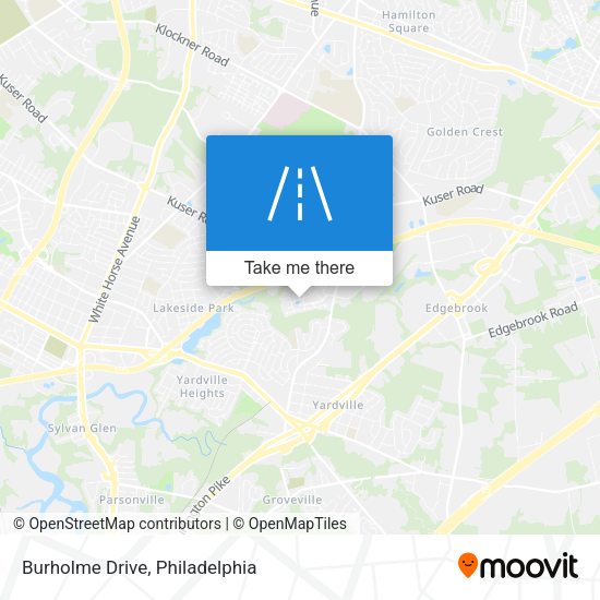 Mapa de Burholme Drive
