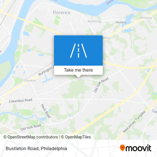Mapa de Bustleton Road