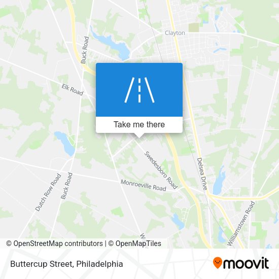 Buttercup Street map