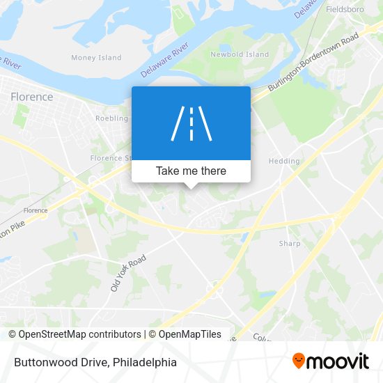 Mapa de Buttonwood Drive