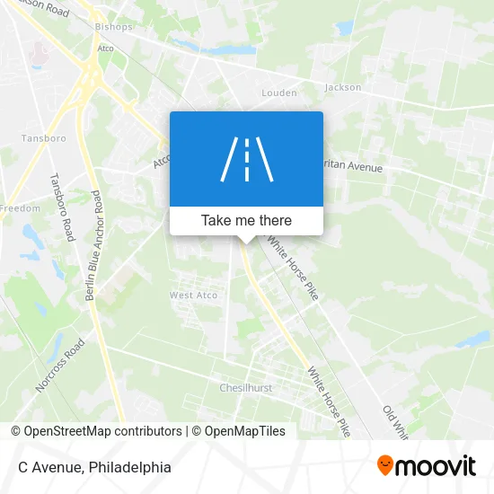 C Avenue map