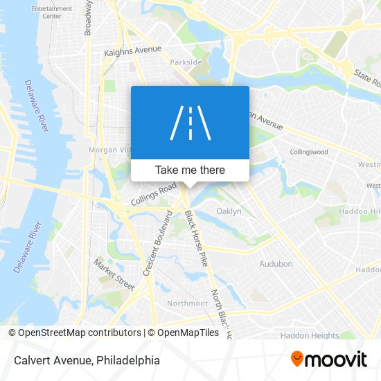 Calvert Avenue map