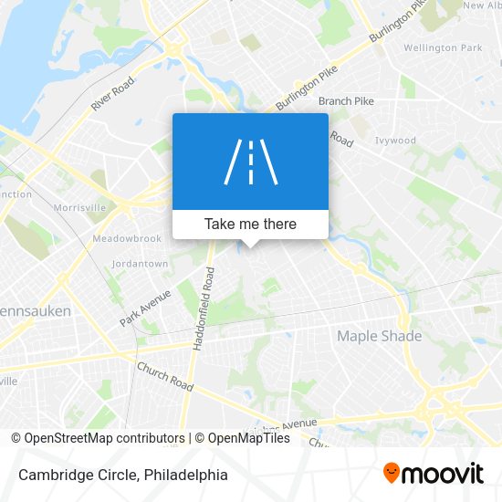 Cambridge Circle map