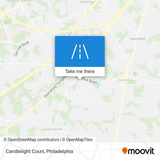 Mapa de Candlelight Court
