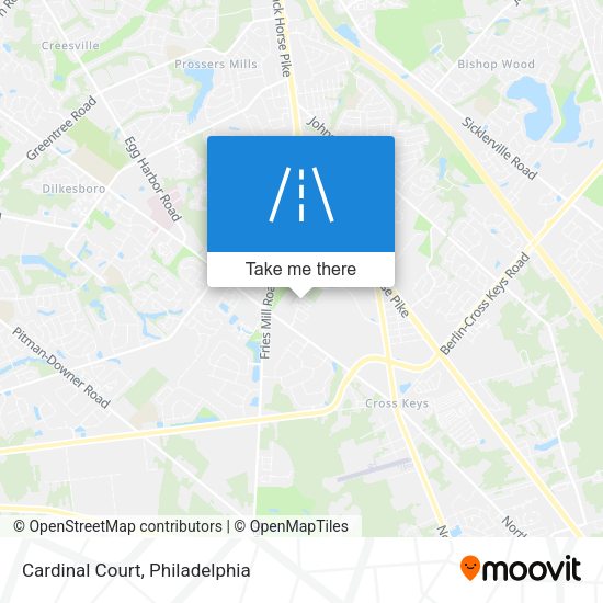 Mapa de Cardinal Court
