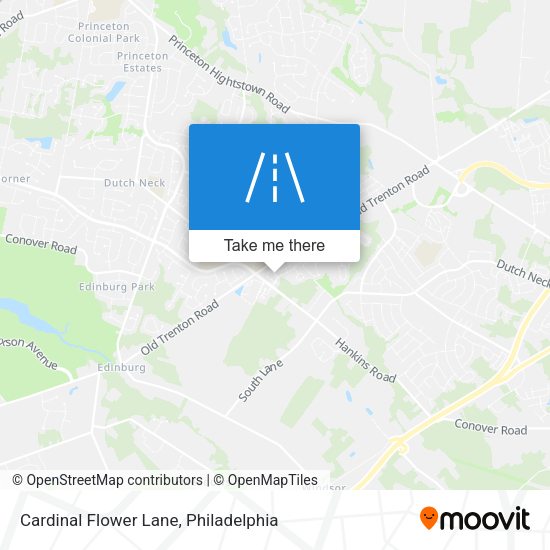 Cardinal Flower Lane map