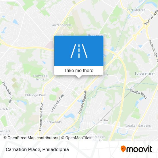 Mapa de Carnation Place