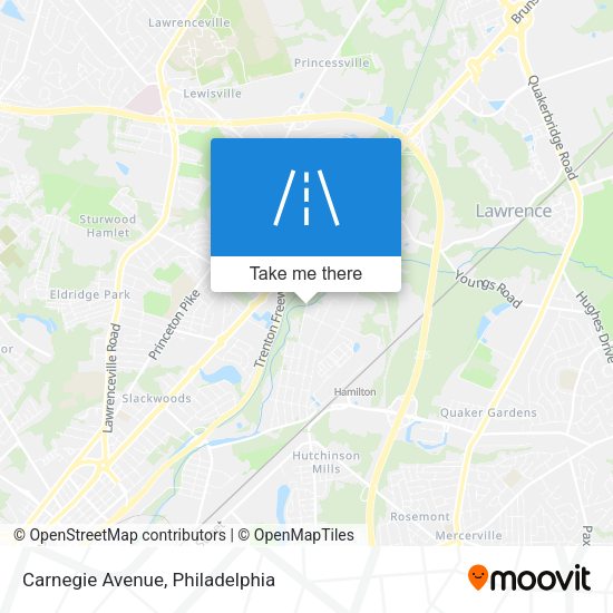 Carnegie Avenue map