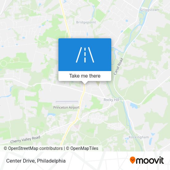 Mapa de Center Drive