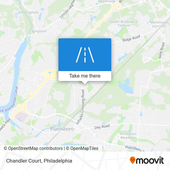 Mapa de Chandler Court