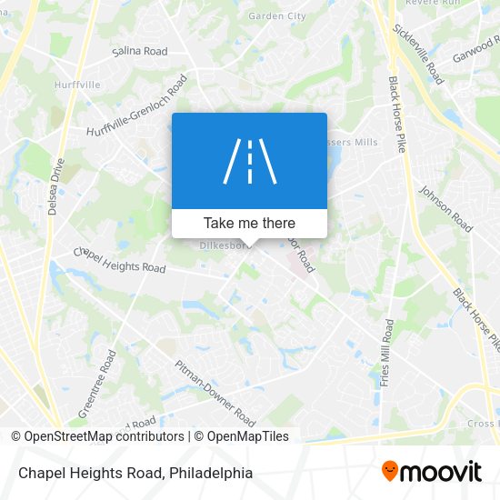 Mapa de Chapel Heights Road
