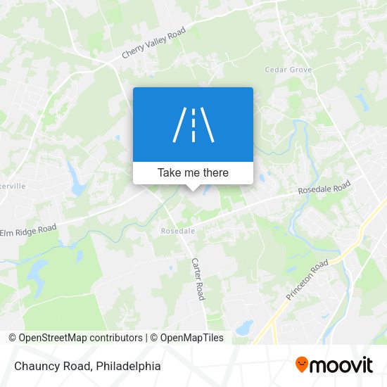 Mapa de Chauncy Road