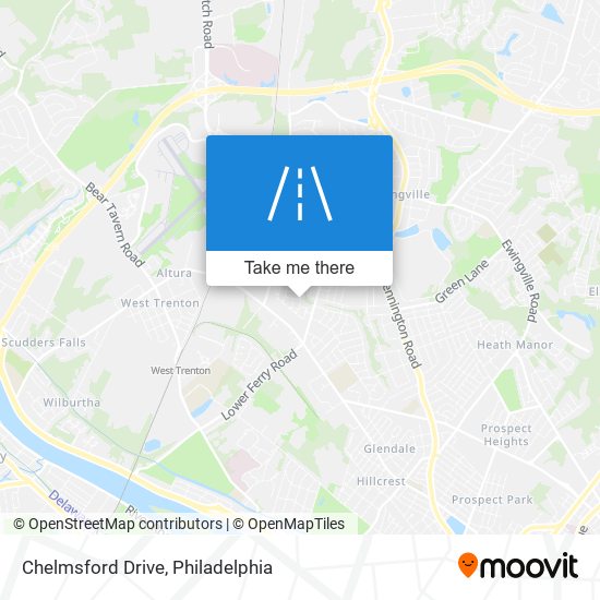 Mapa de Chelmsford Drive