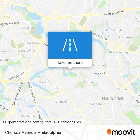 Mapa de Chelsea Avenue