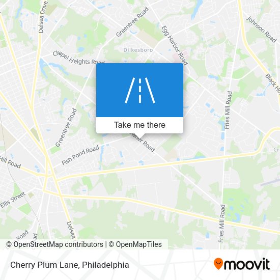 Cherry Plum Lane map