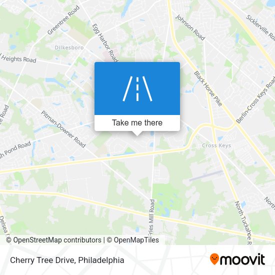 Mapa de Cherry Tree Drive
