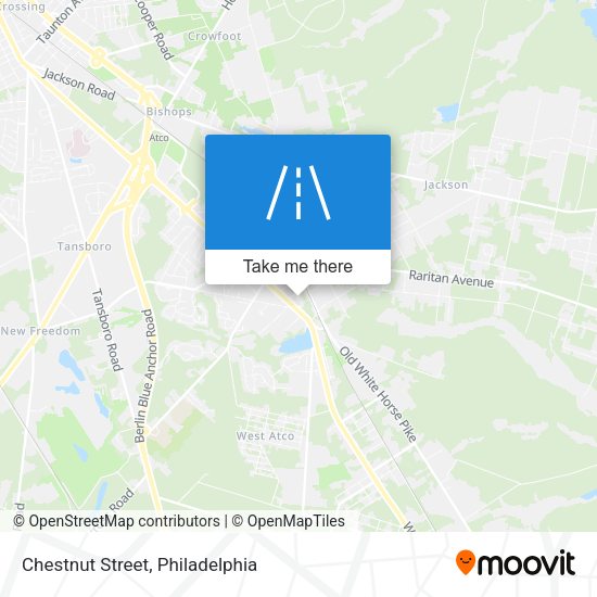 Mapa de Chestnut Street