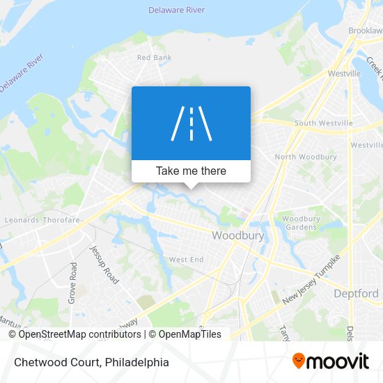 Mapa de Chetwood Court