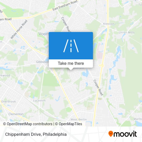 Chippenham Drive map