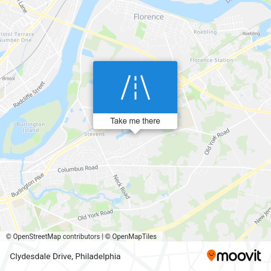 Clydesdale Drive map