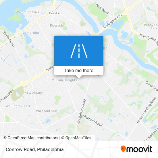 Conrow Road map