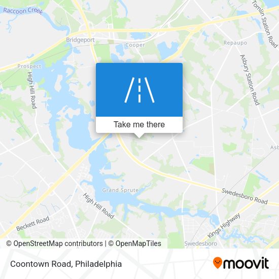 Mapa de Coontown Road