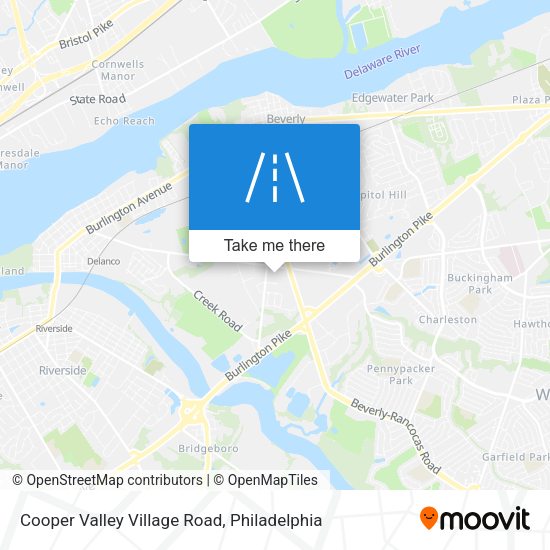 Mapa de Cooper Valley Village Road