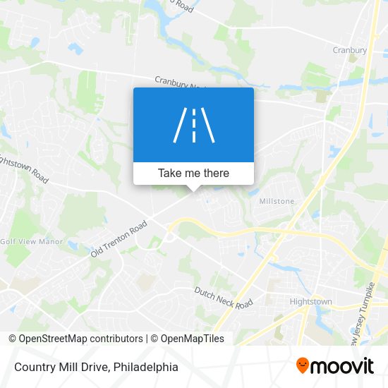 Mapa de Country Mill Drive