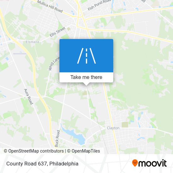 Mapa de County Road 637