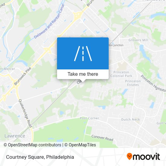 Mapa de Courtney Square