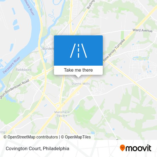 Mapa de Covington Court