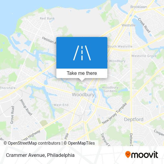 Mapa de Crammer Avenue