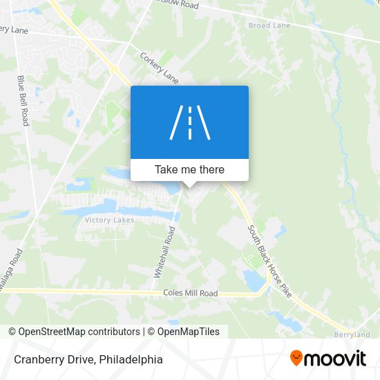 Cranberry Drive map