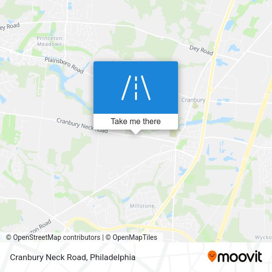 Cranbury Neck Road map