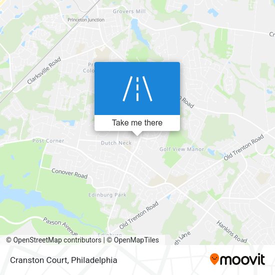 Cranston Court map