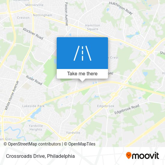 Mapa de Crossroads Drive