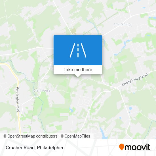 Mapa de Crusher Road