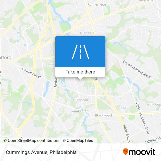 Mapa de Cummings Avenue