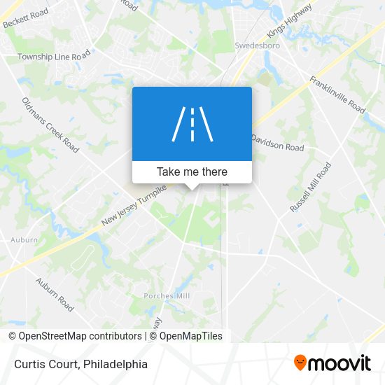 Mapa de Curtis Court