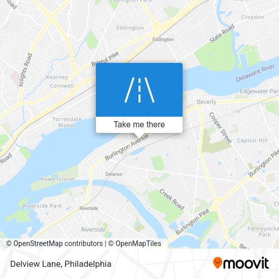 Mapa de Delview Lane