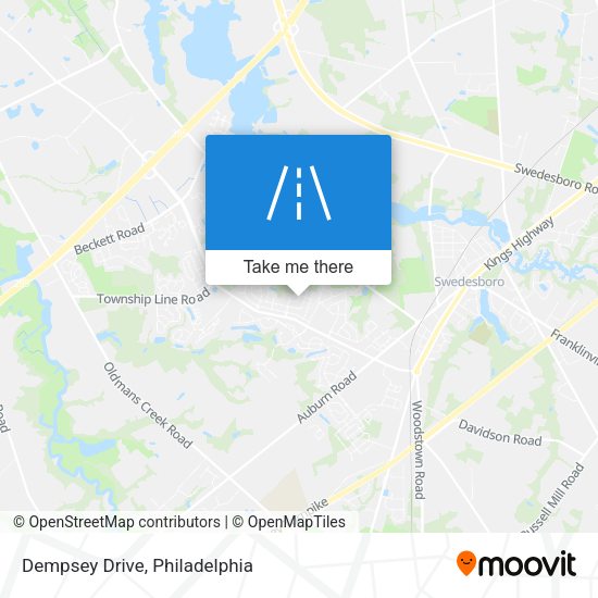 Mapa de Dempsey Drive